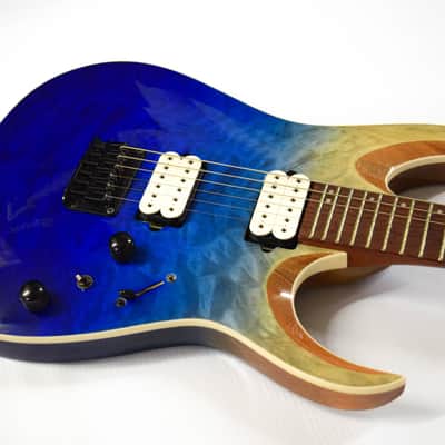 Ibanez RGA42HPQM-BIG Standard - Blue Iceberg Gradation image 4