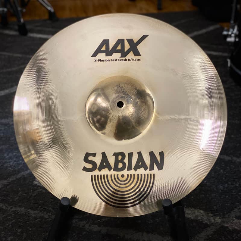 Sabian 16" AAX X-Plosion Fast Crash Cymbal 2010 - 2018 - Brilliant image 1