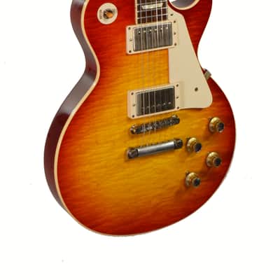 Gibson Custom Shop Les Paul 1960 Reissue LP ROS VOS Electric Guitar w/ OHSC 2016 – Used 2016 - Sunburst image 8
