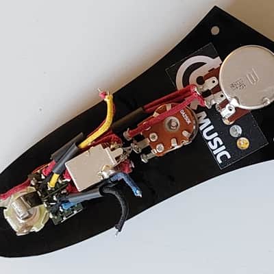 (Fender) Jazz Bass upgrade wiring Harness, loaded control plate, blend image 6