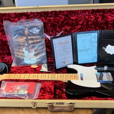 Custom shop Fender 1950 Pine Esquire 2021 - Black image 9