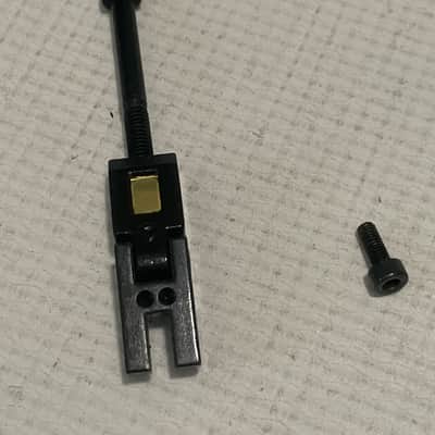 1990's Made in Germany Original Floyd Rose Tremolo Complete Black High E String Saddle image 3