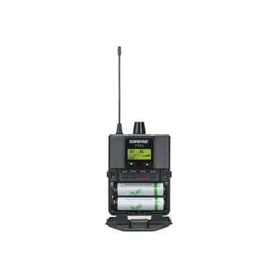 Shure P3RA Professional Wireless Bodypack Receiver for PSM 300 Monitor System, G20:488-512MHz image 4
