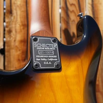 Schecter DIAMOND SERIES PROTOTYPE - Traditional 6-String w/ Case (Made in Japan) image 11