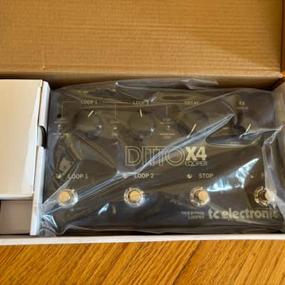 TC Electronic Ditto X4 Looper 2016 - Present - Black image 4