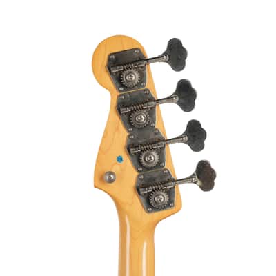 1982 Fender Japan Precision Bass '57 Reissue (PB57) - Two-Tone Sunburst - Gold Anodized Pickguard - Documented Studio Use by Max Martin & Marino Stoess image 10