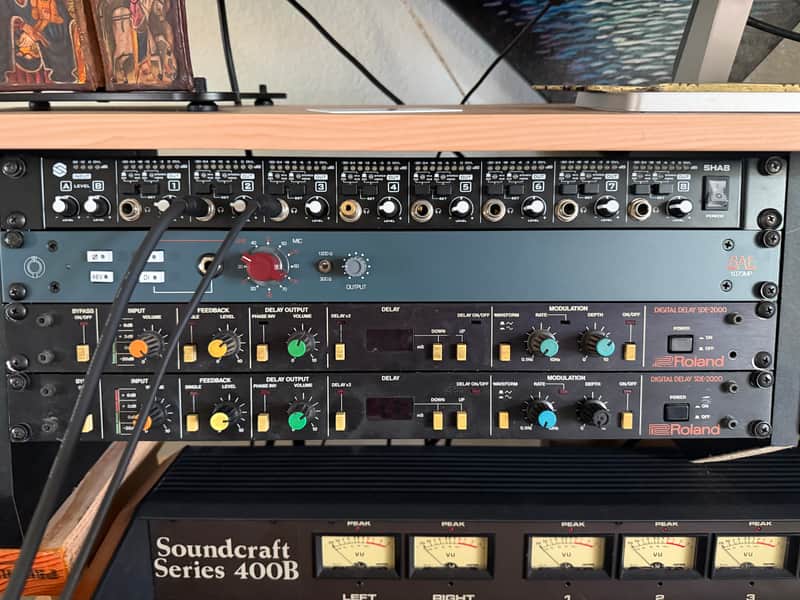 Roland SDE-2000 Digital Delay 1980s - Black image 1