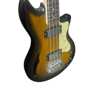 Lakland Skyline HB-30 Short Scale Hollow Body, Sunburst / Pau Ferro 7.5 LBS *On Order ETA Sept. 2026 image 5