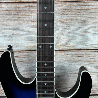 Dean MDX X Quilt Maple Electric Guitar Transparent Blue Burst - copy image 4