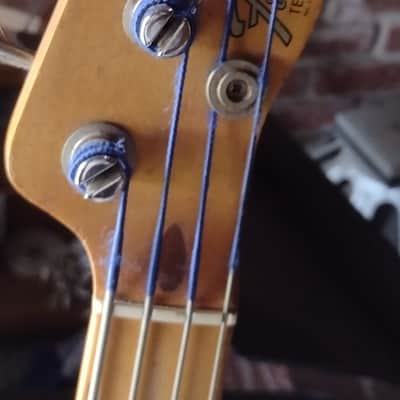 Fender Telecaster Bass 1968 - Original Custom Color Black image 24