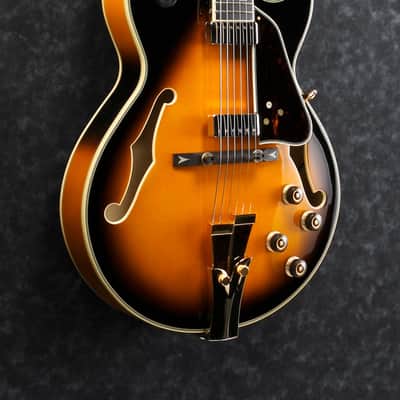 Ibanez George Benson Signature 6 String Electric Guitar w/Case - Brown Sunburst (GB10SEBS) image 4