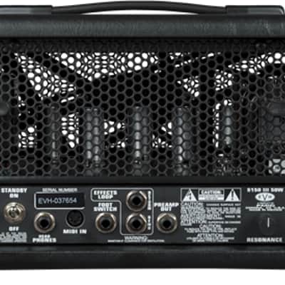 EVH 5150 III 50W All Tube 6L6 Amplifier Head, Model #2253010010 - Black image 3