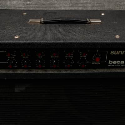 Used Sunn Beta Lead 100 Watt 2x12 Combo image 6