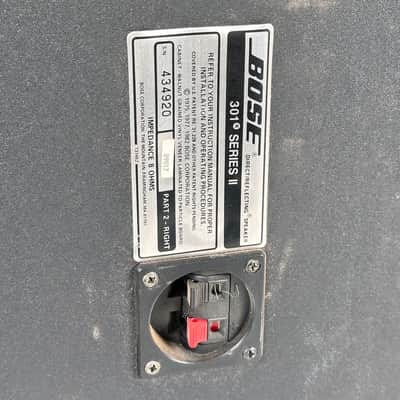 Vintage Bose 301 Series II Direct/Reflecting Bookshelf Speaker (Single) image 5