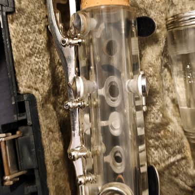 Clarinet Kohlert Graslitz Plastic Clear Rare Overhauled Ready to Play image 11