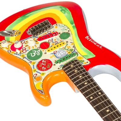 Fender CUSTOM SHOP GEORGE HARRISON STRAT MASTERBUILT P.WALLER SIGNATURE RW #83840 - ROCKY image 2