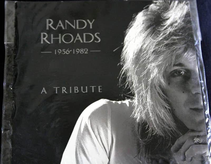 Randy Rhoads tribute book and CD by Jackson Guitars, 1997#4367 of 5,000 feat. photos and interviews image 1