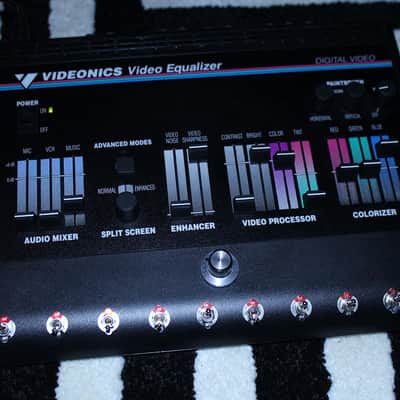 Videonics Video Equalizer Circuit Bent Visual Synthesizer (Visuals/Art) image 4
