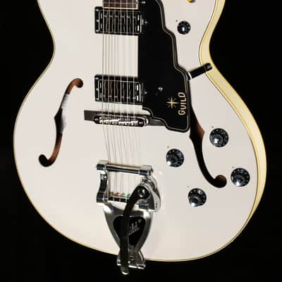 Guild Starfire V Guild Vibrato Tailpiece Snowcrest White (758) image 1