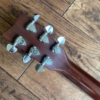 1970s Yamaha FG-401 Acoustic Dreadnought Guitar MIJ Orange Label Nippon Factory w/ HSC martin guild image 10