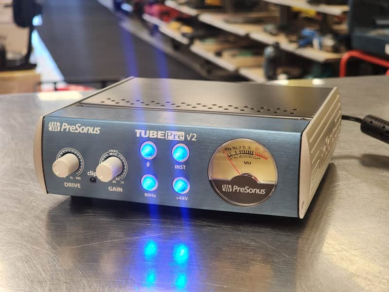 PreSonus TubePre v2 Mic / Instrument Preamplifier 2012 - Present - Blue image 1
