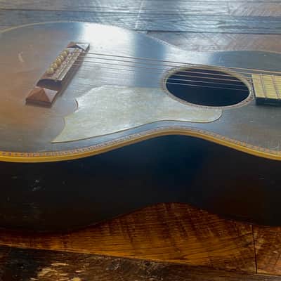 1930s Stella (Oscar Schmidt) Pearloid Concert Guitar - Stella DeLuxe Model 570 image 8
