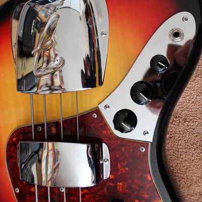 Fender Jazz Bass 1964 Sunburst Left-Handed image 16