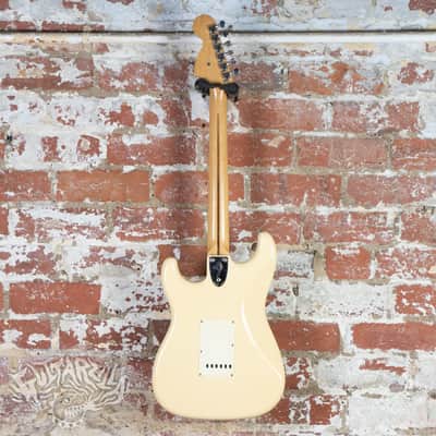 Squier Japan '72 Reissue Stratocaster CST-30 E Serial MIJ 1986 Olympic White image 12