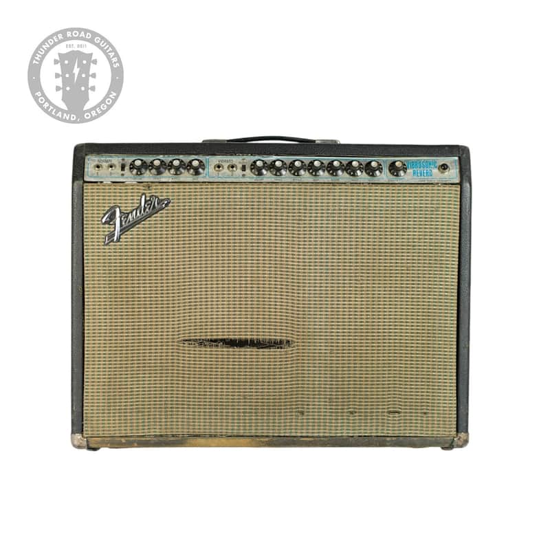 1970s Fender Vibrosonic Reverb Amp #A44571 - Good