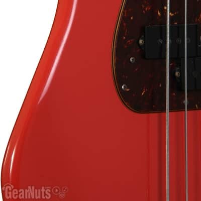 Fender Custom Shop Pino Palladino Precision Bass Guitar - Fiesta Red image 5