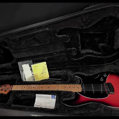 Ernie Ball Music Man Cutlass HT SSS 2022 - 2024 - Raspberry Burst image 3