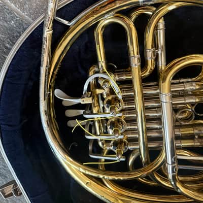 C. G. Conn 6D Double French horn. Made in USA image 8