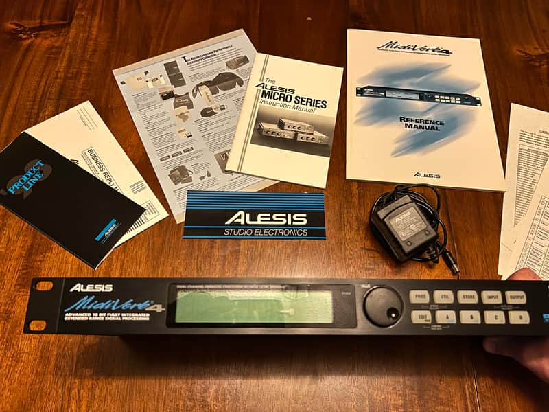Alesis Midiverb 4 Black 1990s | Reverb