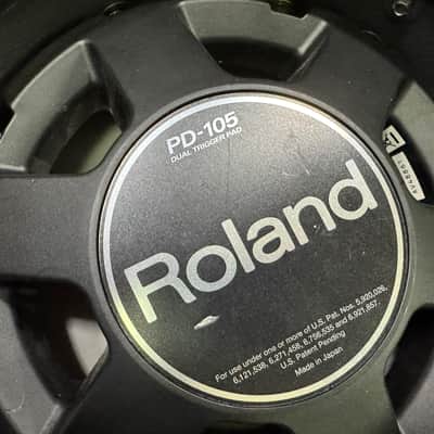 Roland PD-105 Dual Trigger 10” Mesh Head V-Drum Trigger Pad - Black - AV48861 image 6