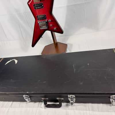 Tokai Super Edition FSD-65 *Five Star* Explorer MIJ Japan 1980s - Red Sparkle image 22
