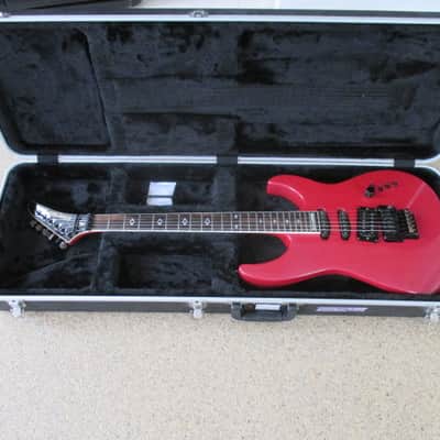 Kramer Stage Master American Custom Mach 1 1986 - Fluorescent Pink image 12