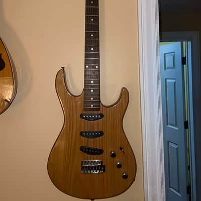 Samick strat 80s or 90s - natural ash image 1