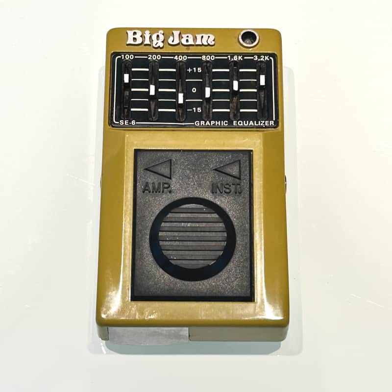 Big Jam Multivox SE-6 Graphic EQ, Vintage Guitar Effect Pedal Equalizer MIJ Japan imagen 1