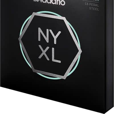 D'Addario NYXL1270PS Nickel Wound Regular C6 Pedal Steel Guitar Strings, 12-70