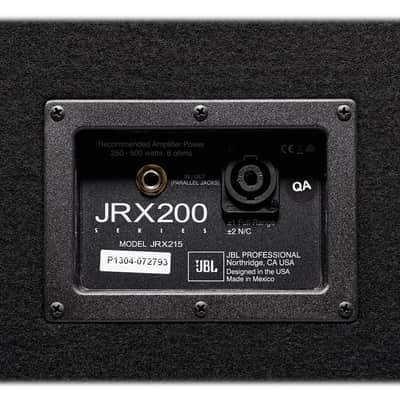 (2) JBL Pro JRX215 1000 Watt 15" Inch 2-Way Passive DJ P/A Speaker Cabinets+Cart image 11