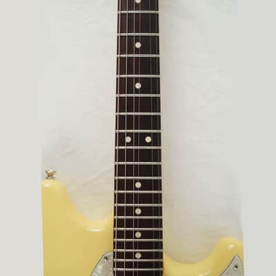 Fender American Performer Mustang - USA 2021 - Vintage White - Gigbag included image 10