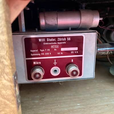 Vintage Ultra Rare Studer Revox Dynavox T-26 Reel to Reel image 7