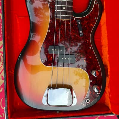 Fender Precision Bass 1969 Sunburst image 2