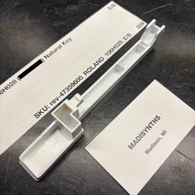 ORIGINAL Roland Replacement E/B Key (106H028) for Juno-6/60/106, Jupiter-6/8, HS-60, SH-101, VK-09, JX-3P, HS-10/Juno-1, System 100m 184, etc image 3