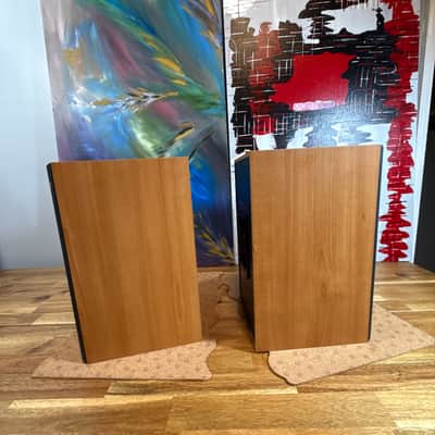 bowers wilkins Bookshelf speakers DM601 S2 Made In England Cherry Audiophile B&W image 18