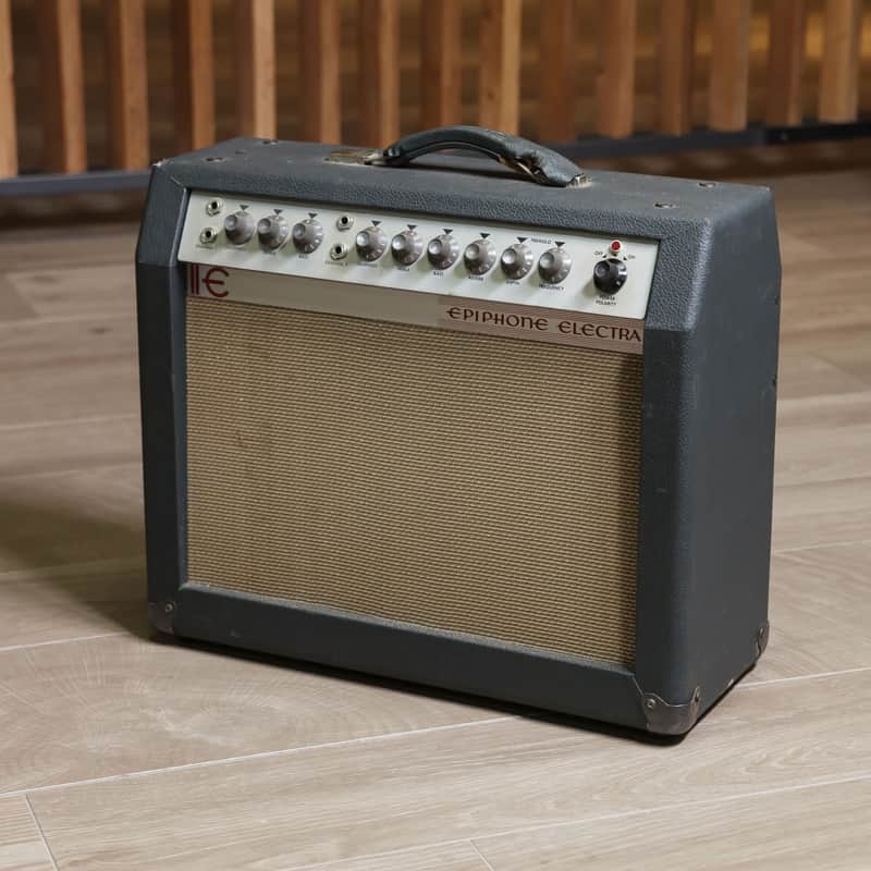Epiphone Electra EA-26RVT circa 1966 - black grey image 1