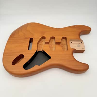 Hoodoo Stratocaster Body Nitro Alder Natural New Light hsb6466 image 2