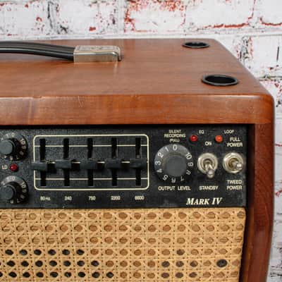 Mesa Boogie - Mark IV Rev B 1x12 85w Guitar Combo Tube Amp Walnut Cabinet - USED image 4