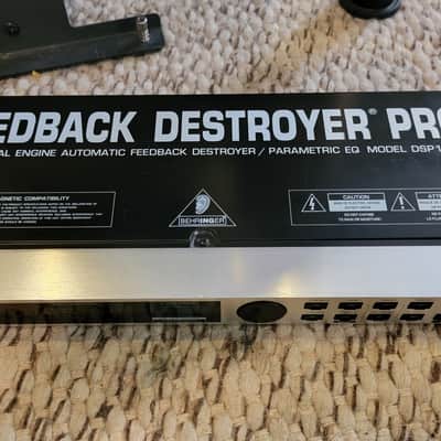 Behringer DSP1124P Feedback Destroyer Pro Rack Unit Tested Working image 2