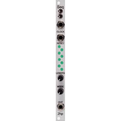 2hp SEQ Eurorack Sequencer Module (Silver) image 1